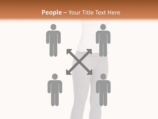 Female Success Isolated PowerPoint Template