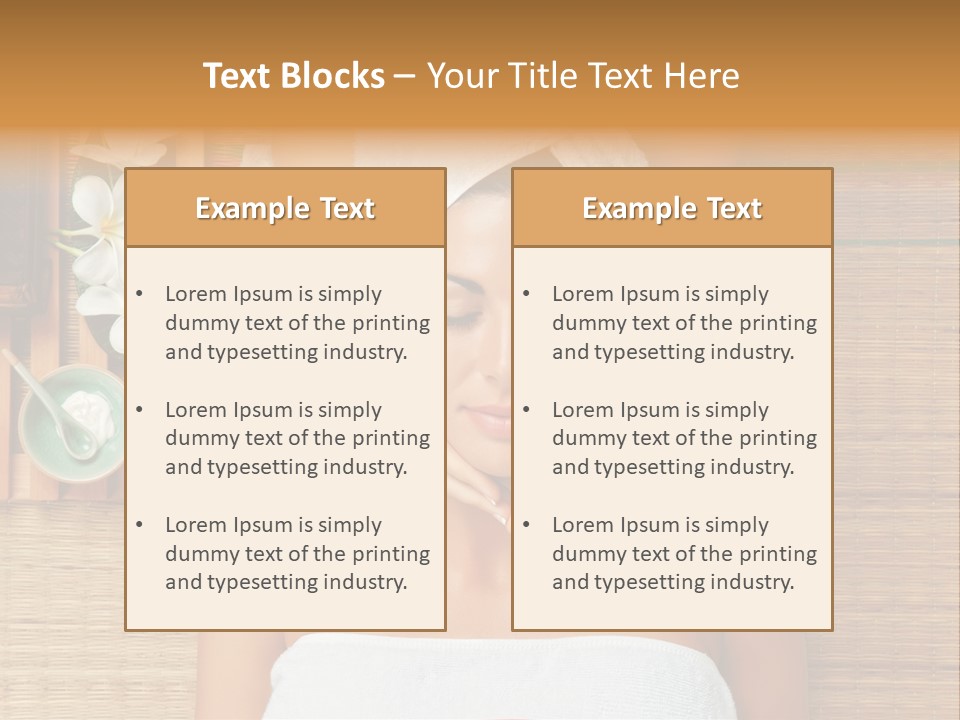 Face Medicine Wellness PowerPoint Template