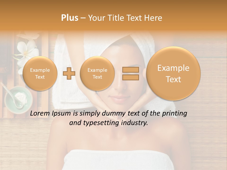 Face Medicine Wellness PowerPoint Template