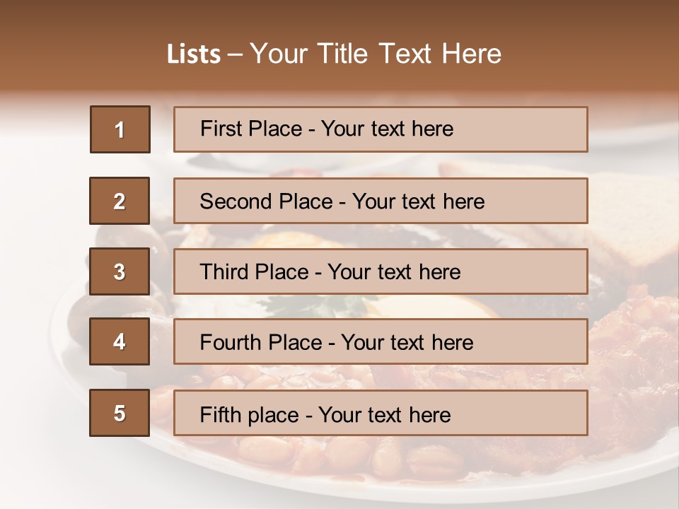 Protein Sunnysideup Two PowerPoint Template