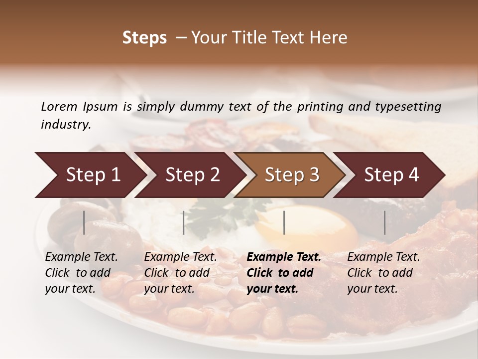 Protein Sunnysideup Two PowerPoint Template