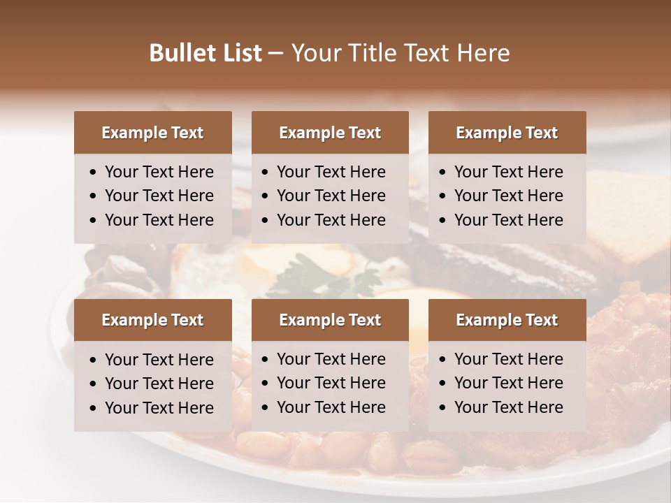 Protein Sunnysideup Two PowerPoint Template