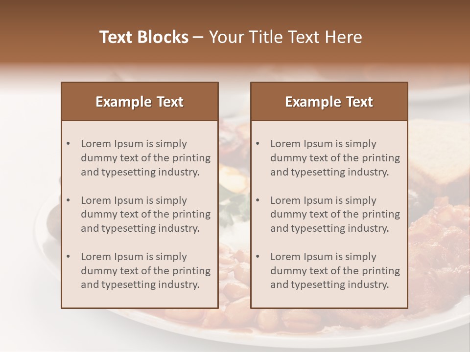 Protein Sunnysideup Two PowerPoint Template