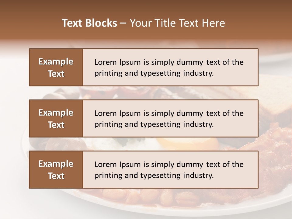 Protein Sunnysideup Two PowerPoint Template