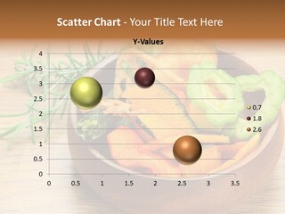 Dried Foods Carrot Lotus Root PowerPoint Template