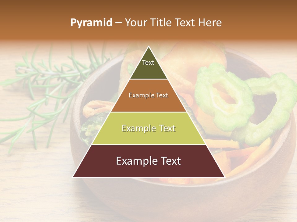 Dried Foods Carrot Lotus Root PowerPoint Template