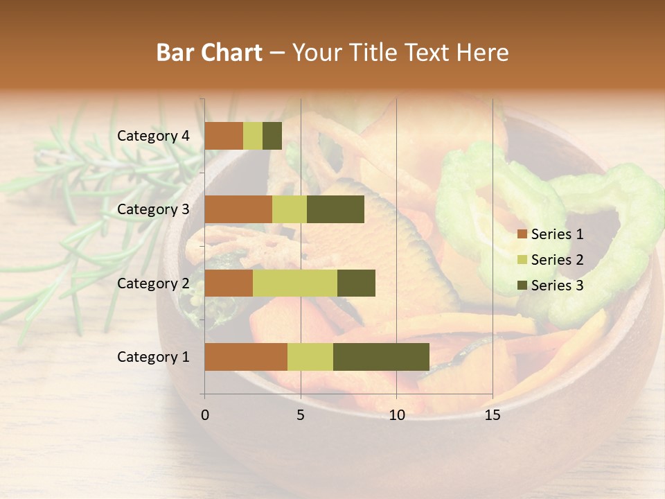 Dried Foods Carrot Lotus Root PowerPoint Template