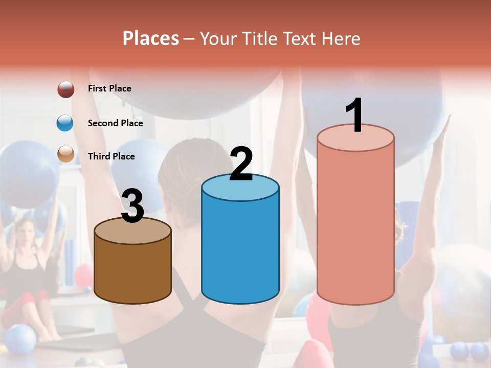 Concentration Sports Bodybuilding PowerPoint Template