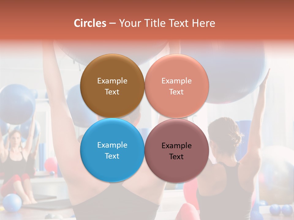 Concentration Sports Bodybuilding PowerPoint Template