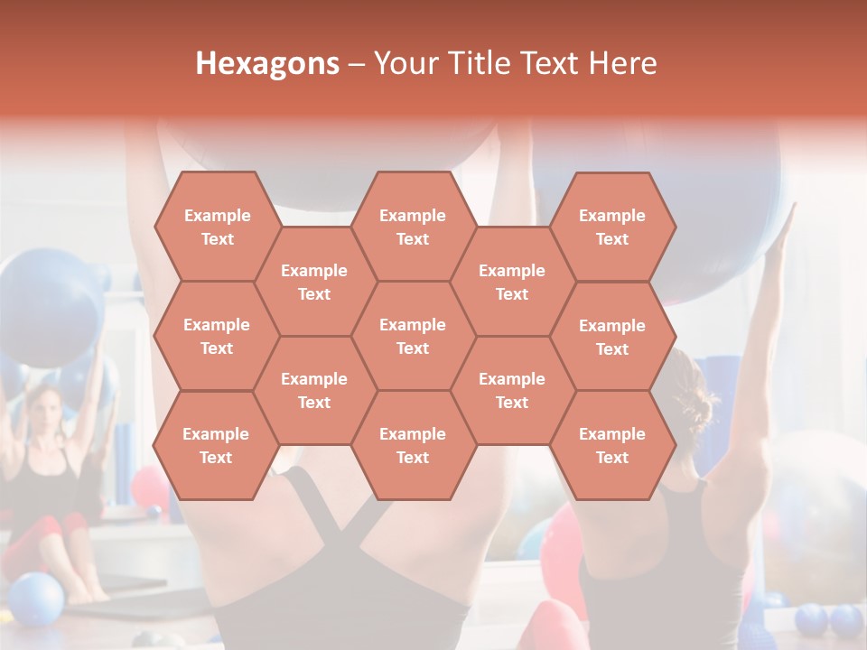 Concentration Sports Bodybuilding PowerPoint Template