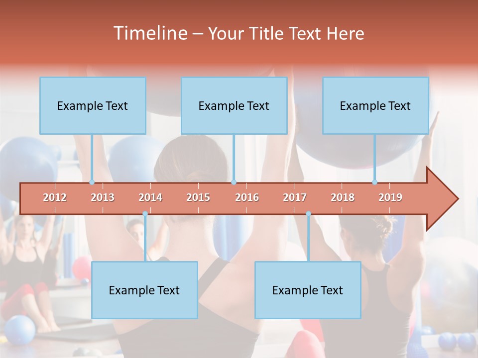 Concentration Sports Bodybuilding PowerPoint Template
