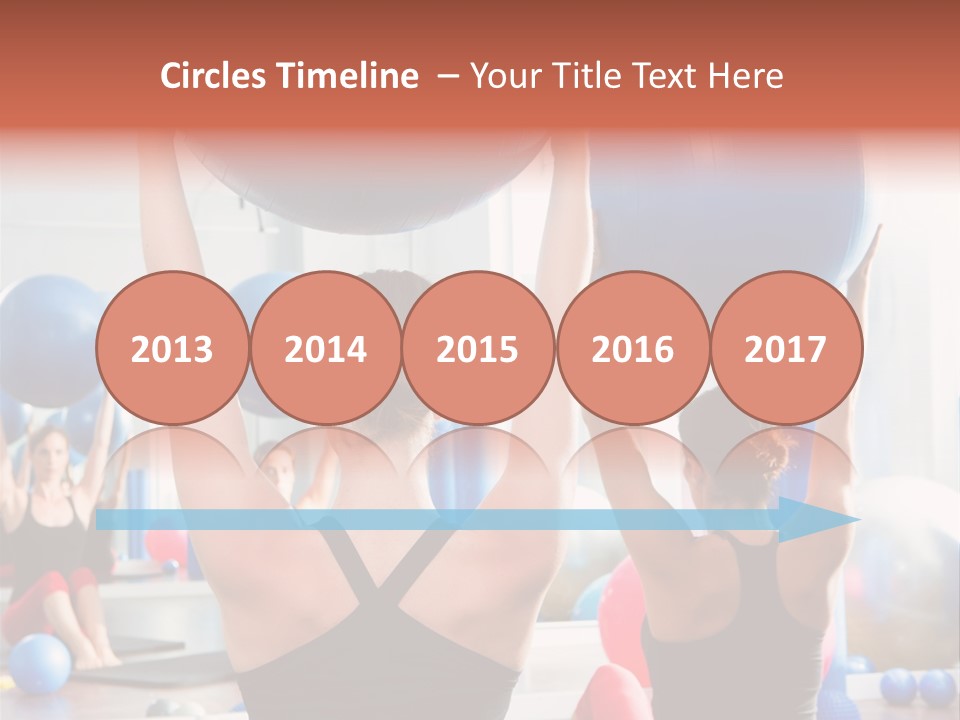 Concentration Sports Bodybuilding PowerPoint Template