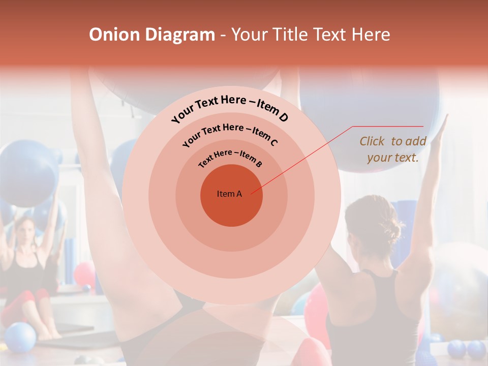 Concentration Sports Bodybuilding PowerPoint Template