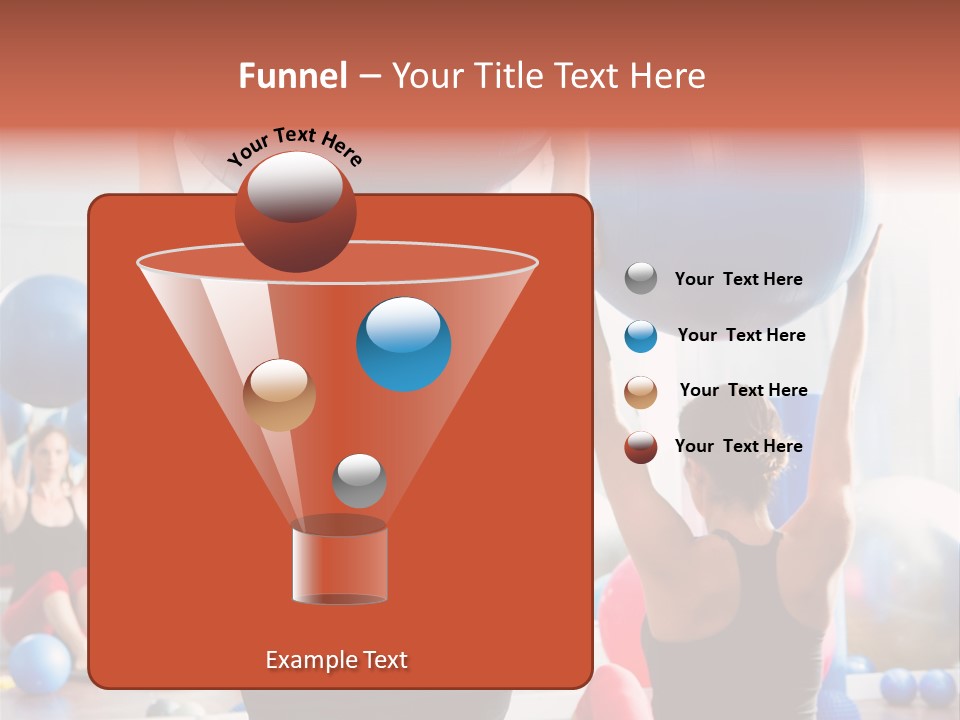 Concentration Sports Bodybuilding PowerPoint Template