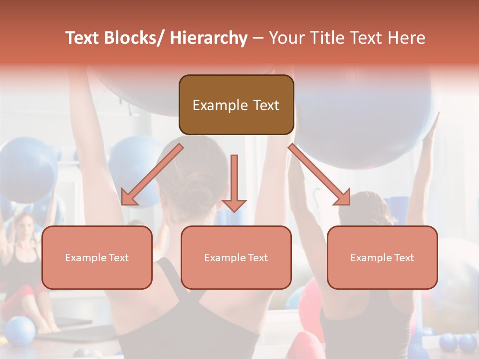 Concentration Sports Bodybuilding PowerPoint Template