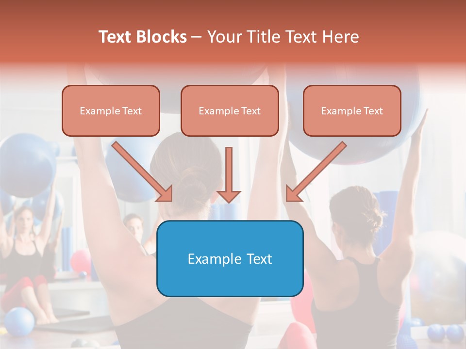 Concentration Sports Bodybuilding PowerPoint Template