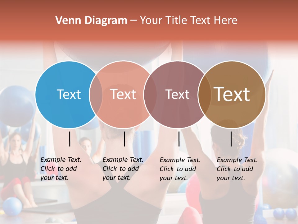 Concentration Sports Bodybuilding PowerPoint Template