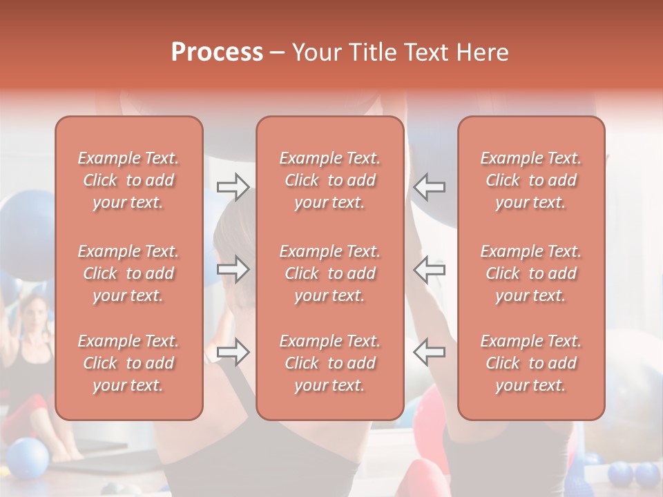 Concentration Sports Bodybuilding PowerPoint Template