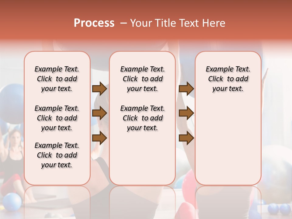 Concentration Sports Bodybuilding PowerPoint Template