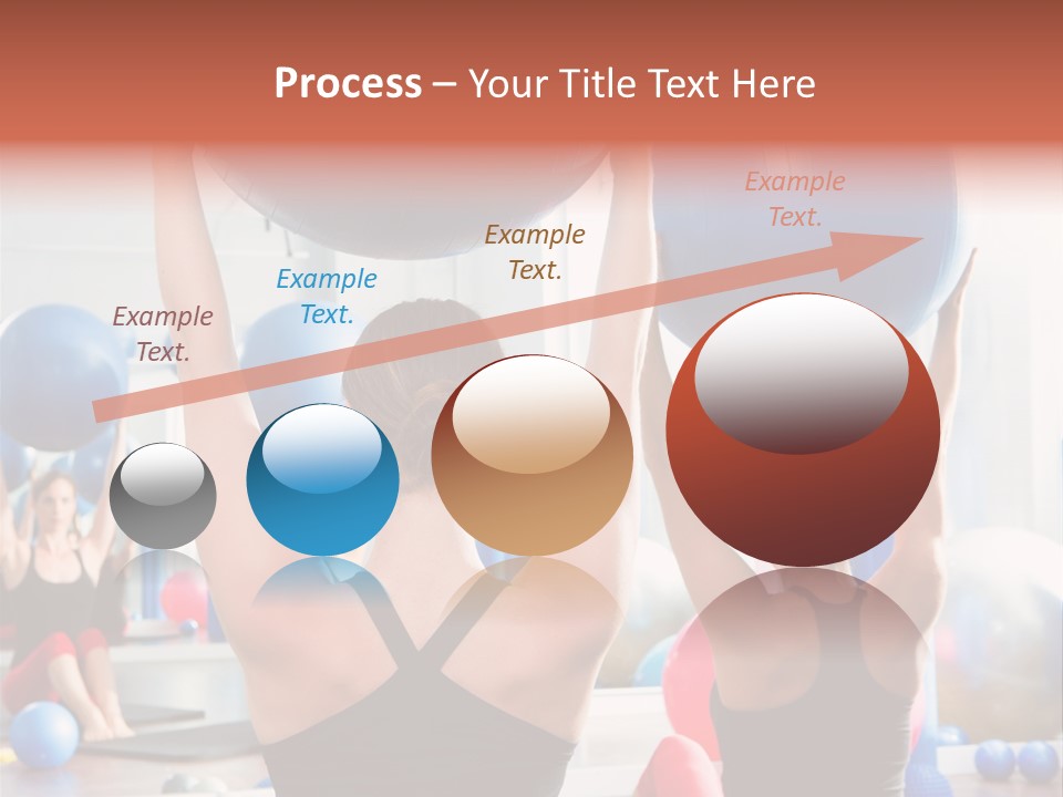 Concentration Sports Bodybuilding PowerPoint Template