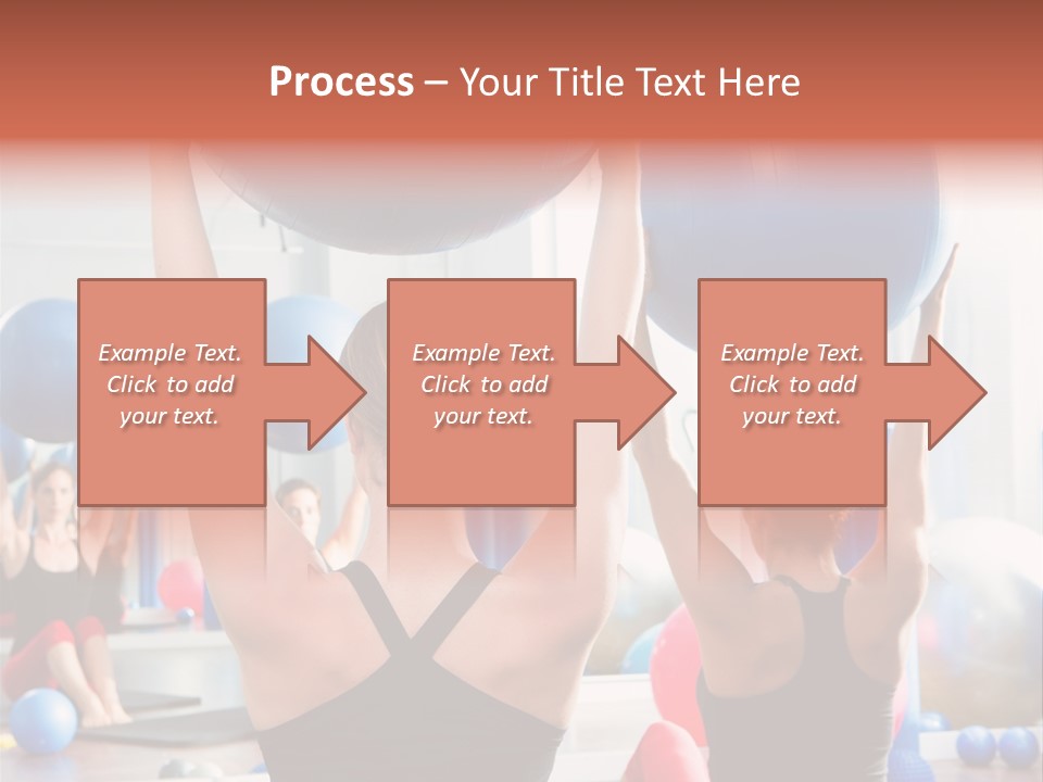 Concentration Sports Bodybuilding PowerPoint Template