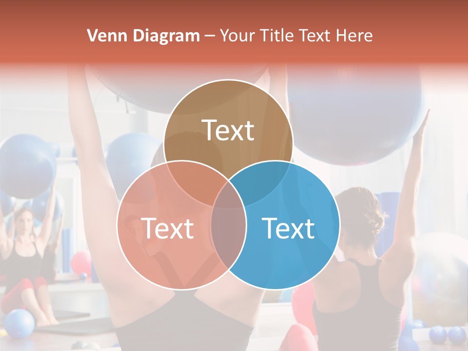 Concentration Sports Bodybuilding PowerPoint Template