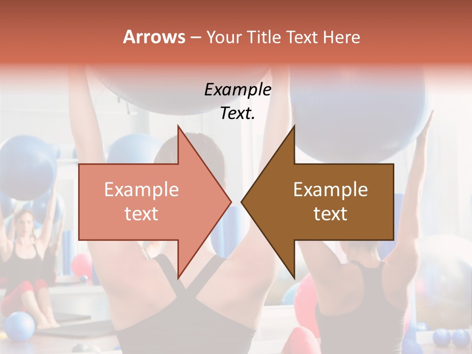 Concentration Sports Bodybuilding PowerPoint Template