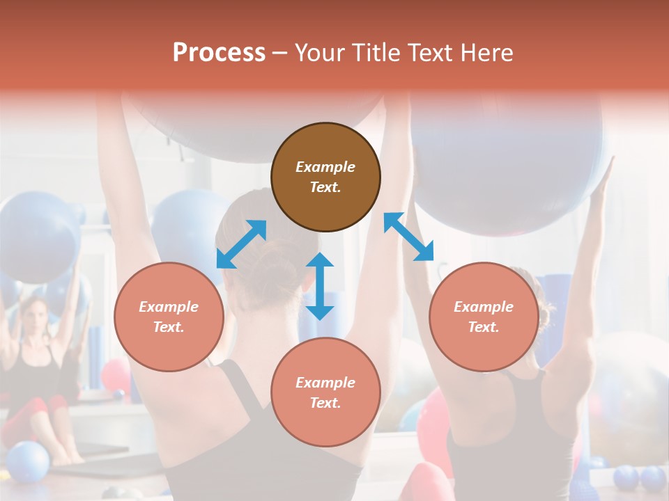 Concentration Sports Bodybuilding PowerPoint Template