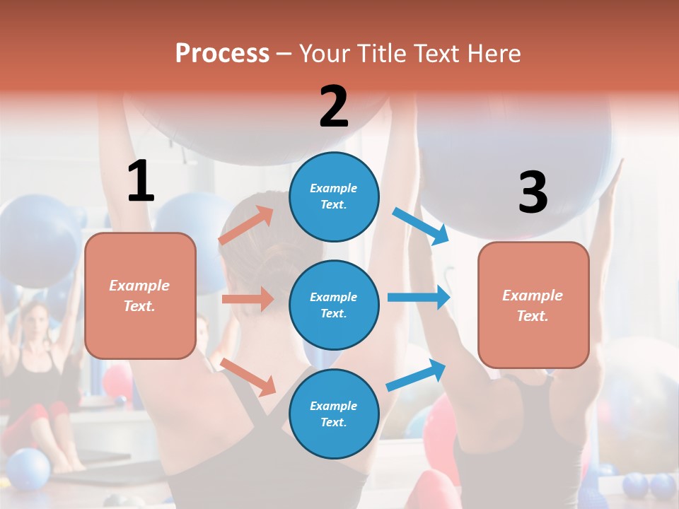 Concentration Sports Bodybuilding PowerPoint Template