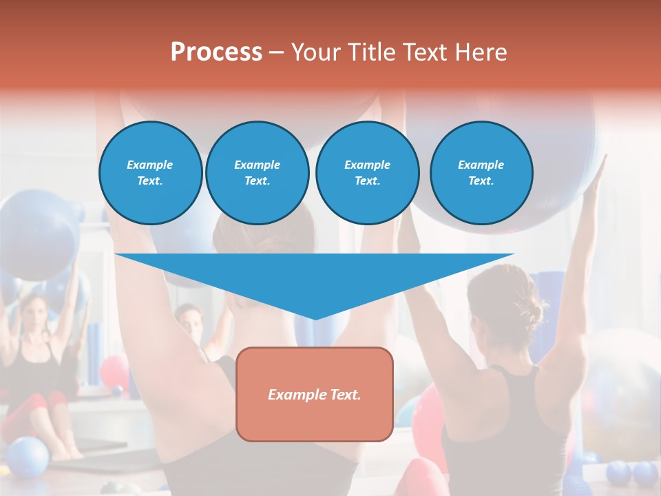 Concentration Sports Bodybuilding PowerPoint Template