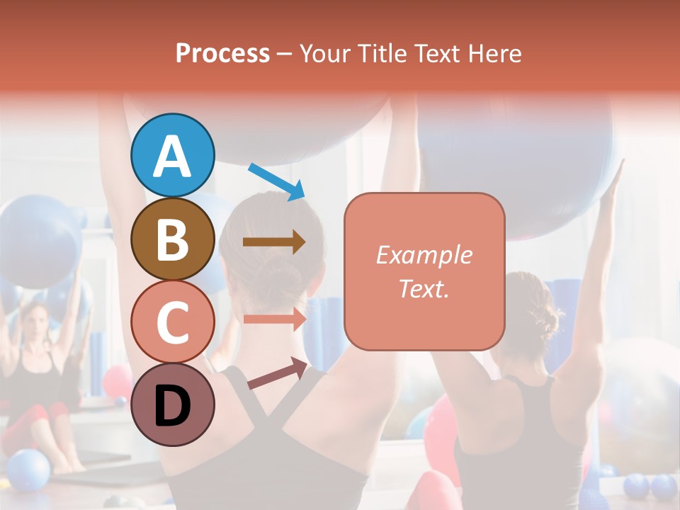 Concentration Sports Bodybuilding PowerPoint Template