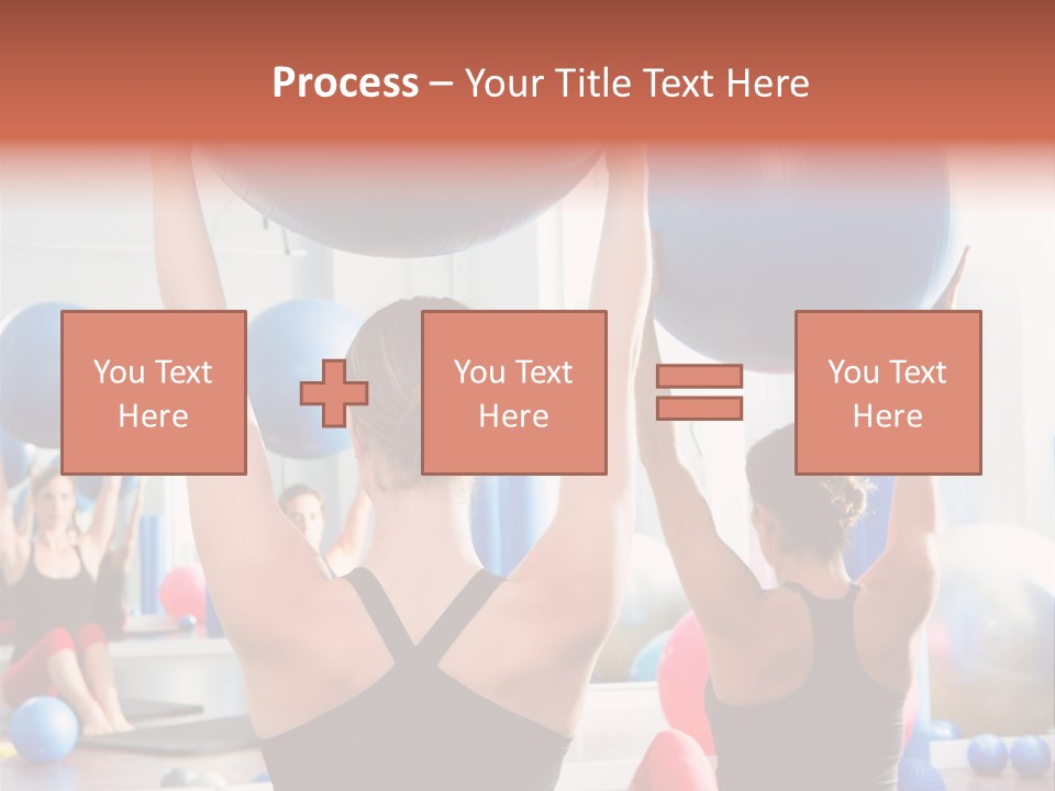 Concentration Sports Bodybuilding PowerPoint Template