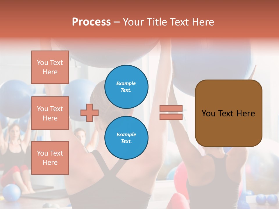 Concentration Sports Bodybuilding PowerPoint Template