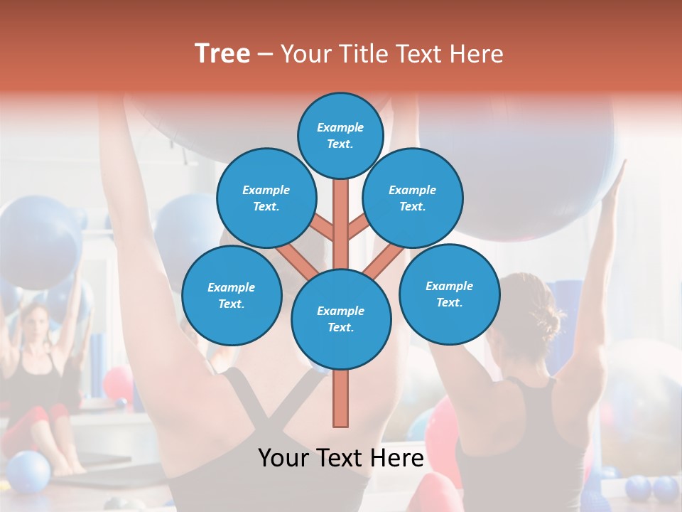 Concentration Sports Bodybuilding PowerPoint Template