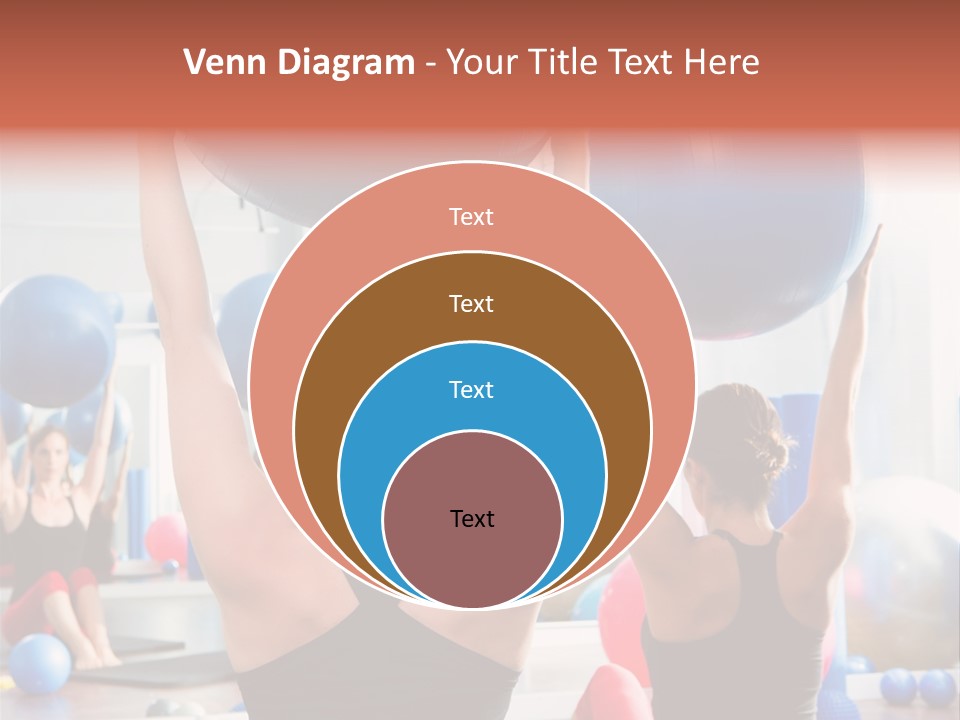 Concentration Sports Bodybuilding PowerPoint Template