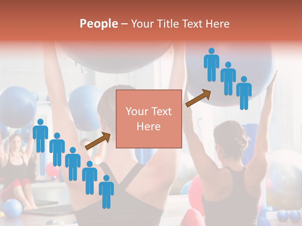 Concentration Sports Bodybuilding PowerPoint Template