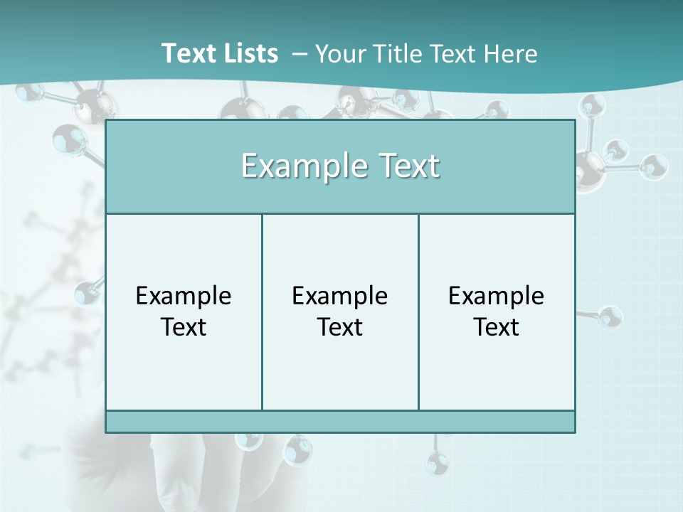 Test Laboratory Injecting PowerPoint Template