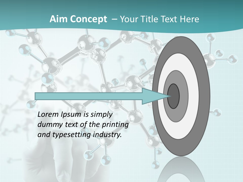 Test Laboratory Injecting PowerPoint Template