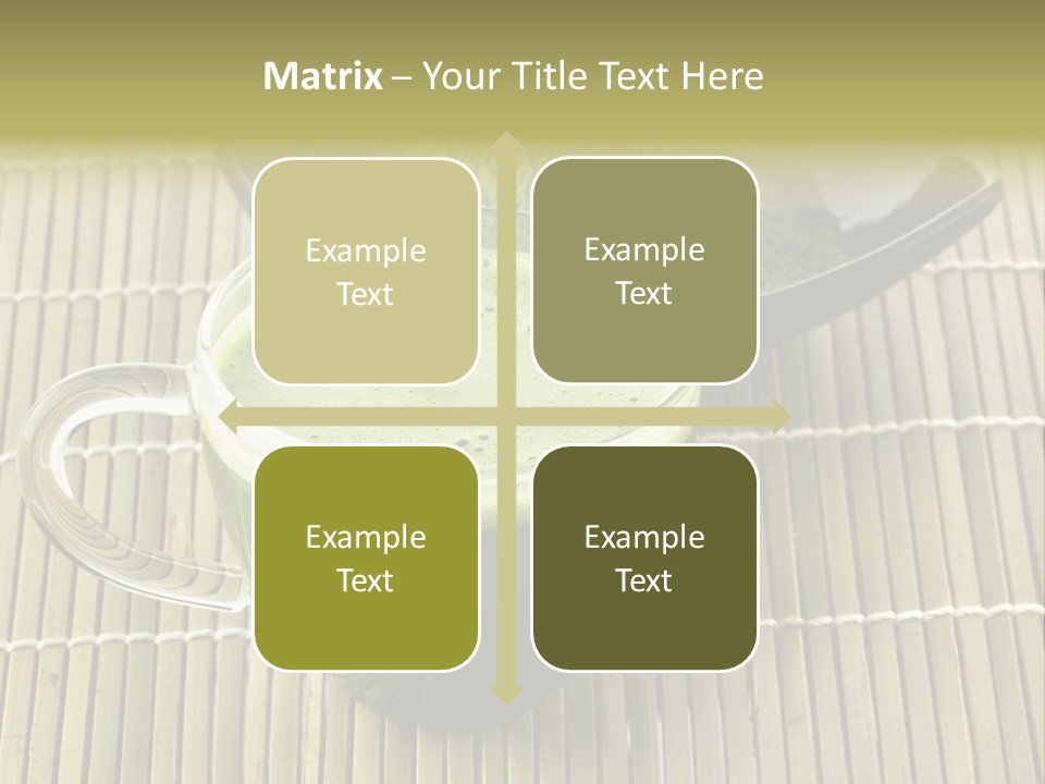 White Nutrition Powder PowerPoint Template