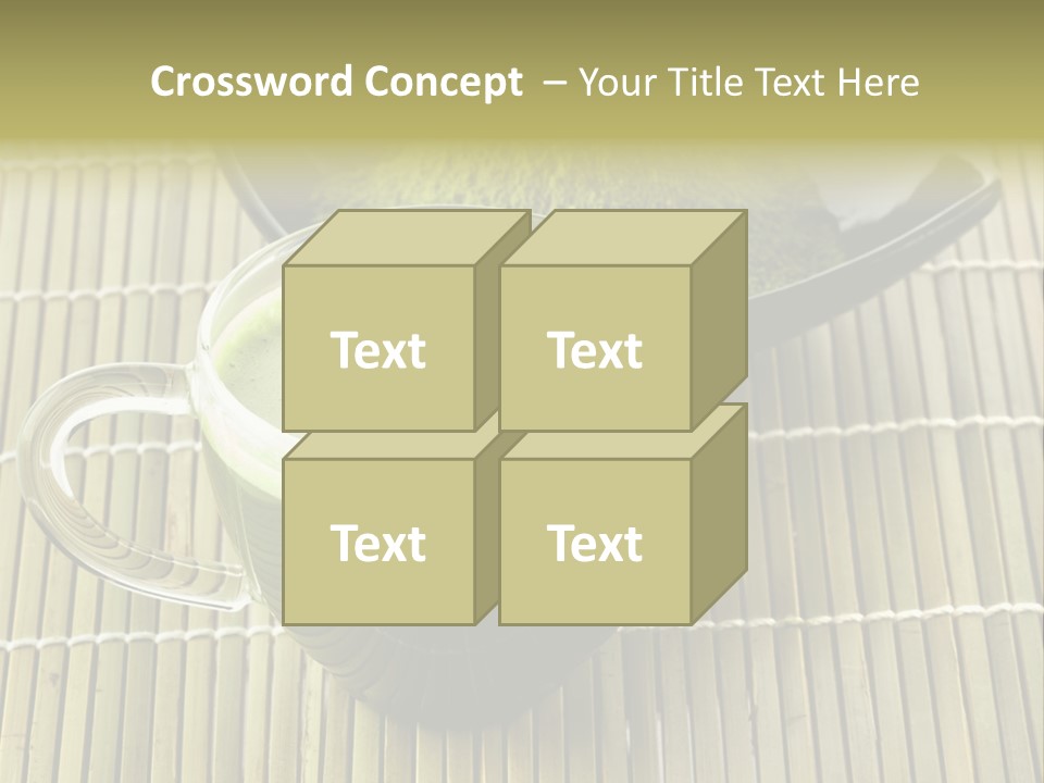 White Nutrition Powder PowerPoint Template