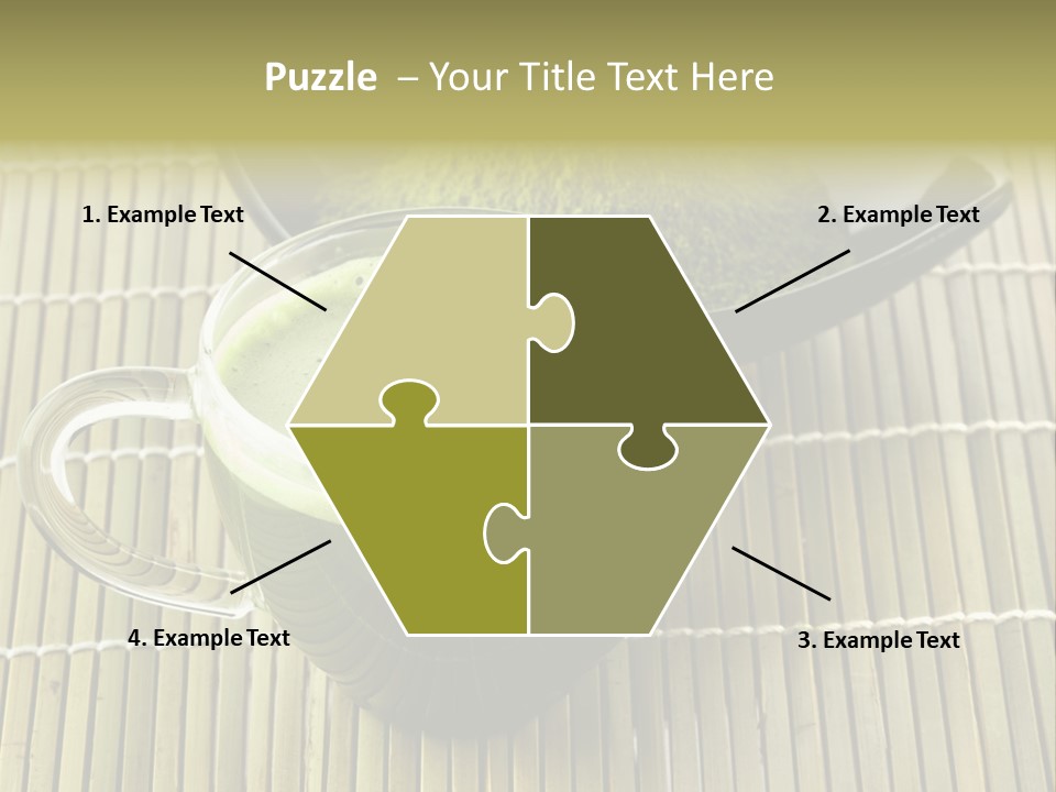 White Nutrition Powder PowerPoint Template