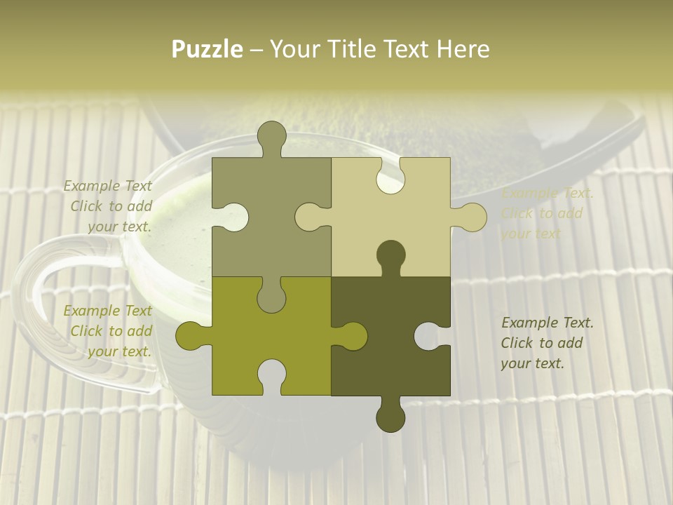 White Nutrition Powder PowerPoint Template