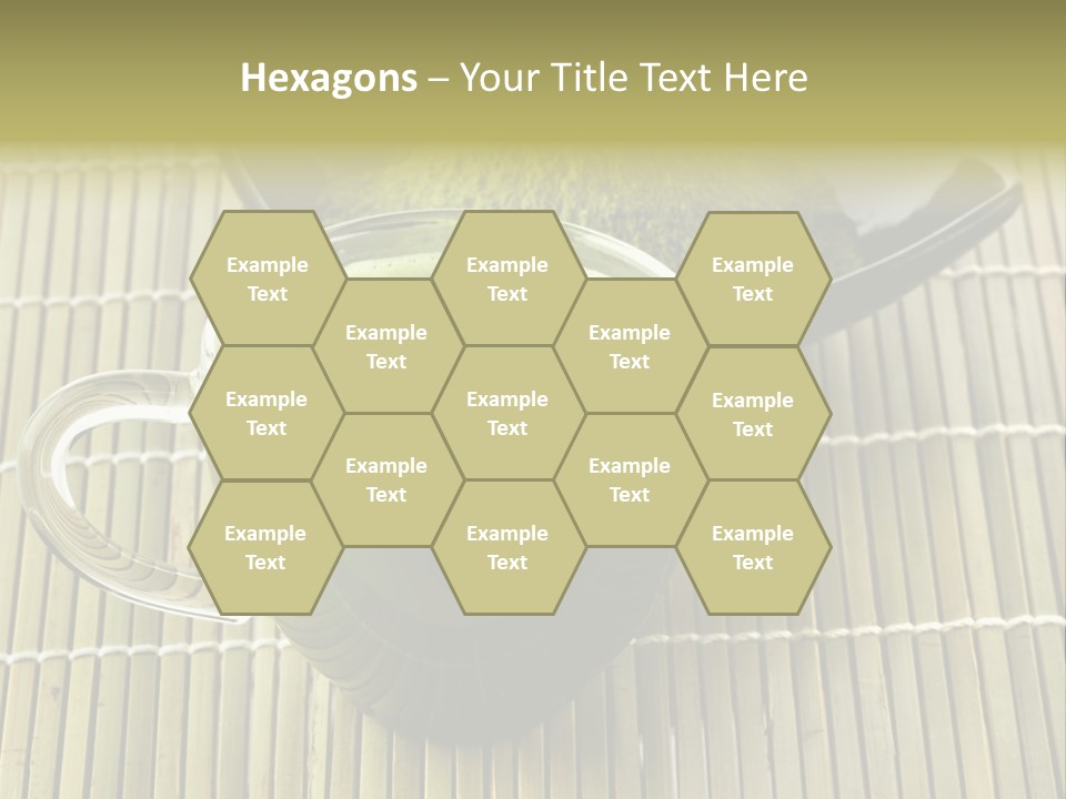 White Nutrition Powder PowerPoint Template