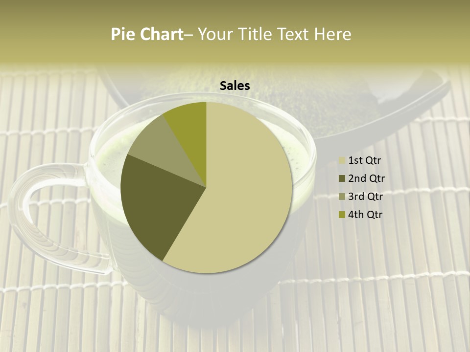White Nutrition Powder PowerPoint Template