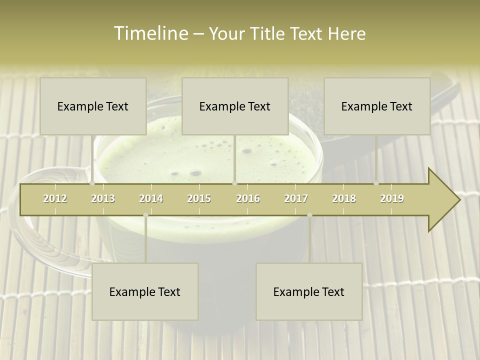 White Nutrition Powder PowerPoint Template