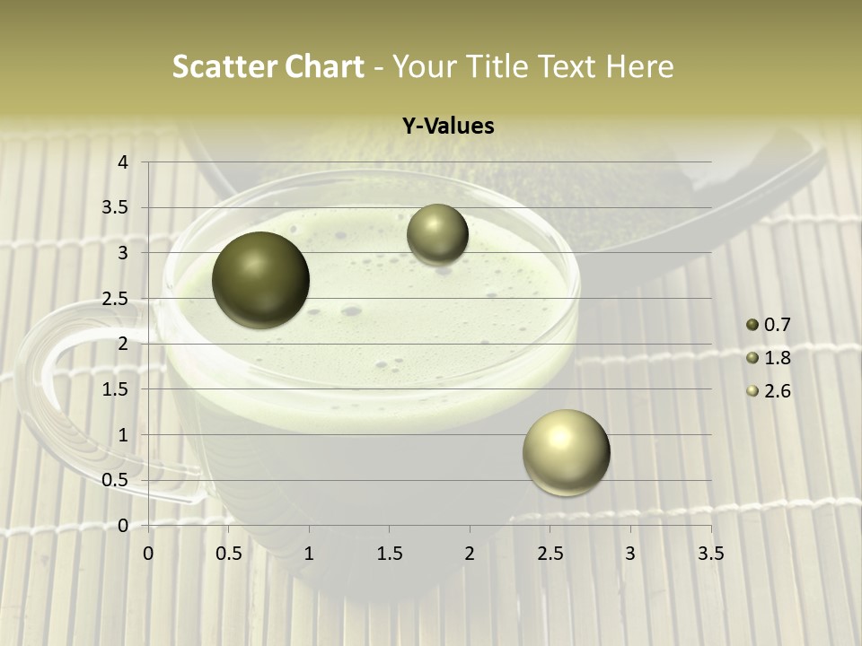 White Nutrition Powder PowerPoint Template