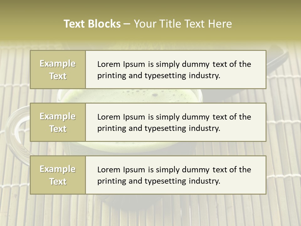 White Nutrition Powder PowerPoint Template