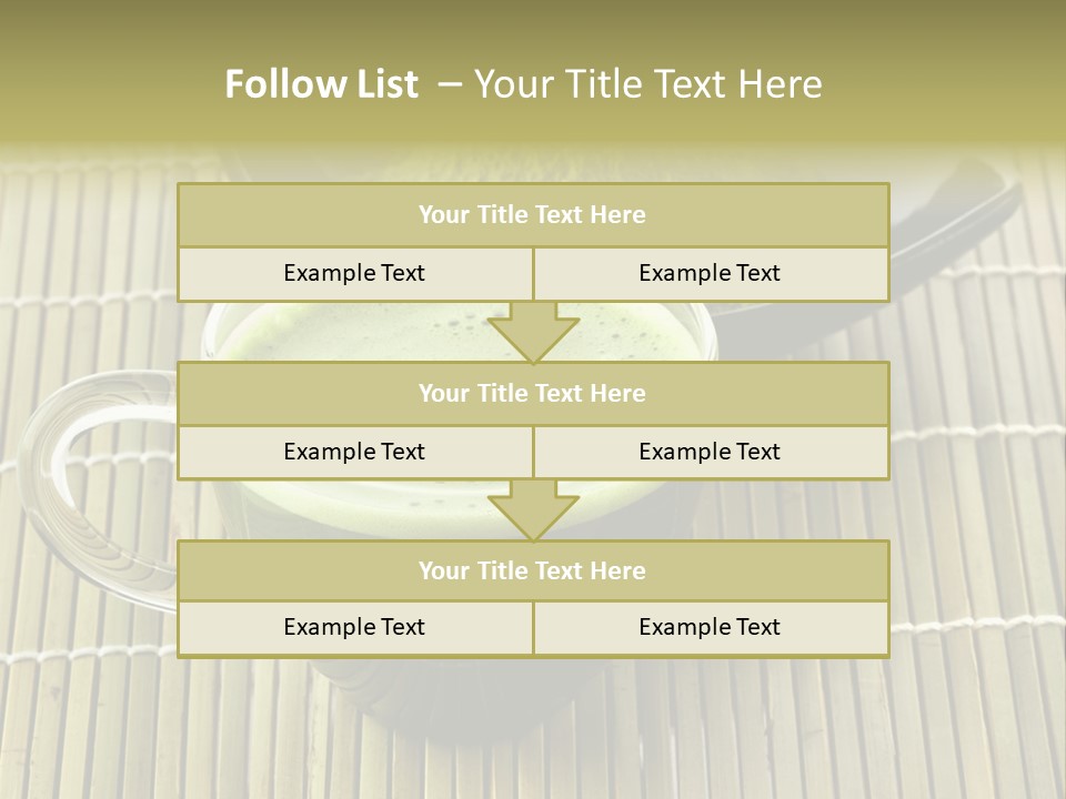 White Nutrition Powder PowerPoint Template