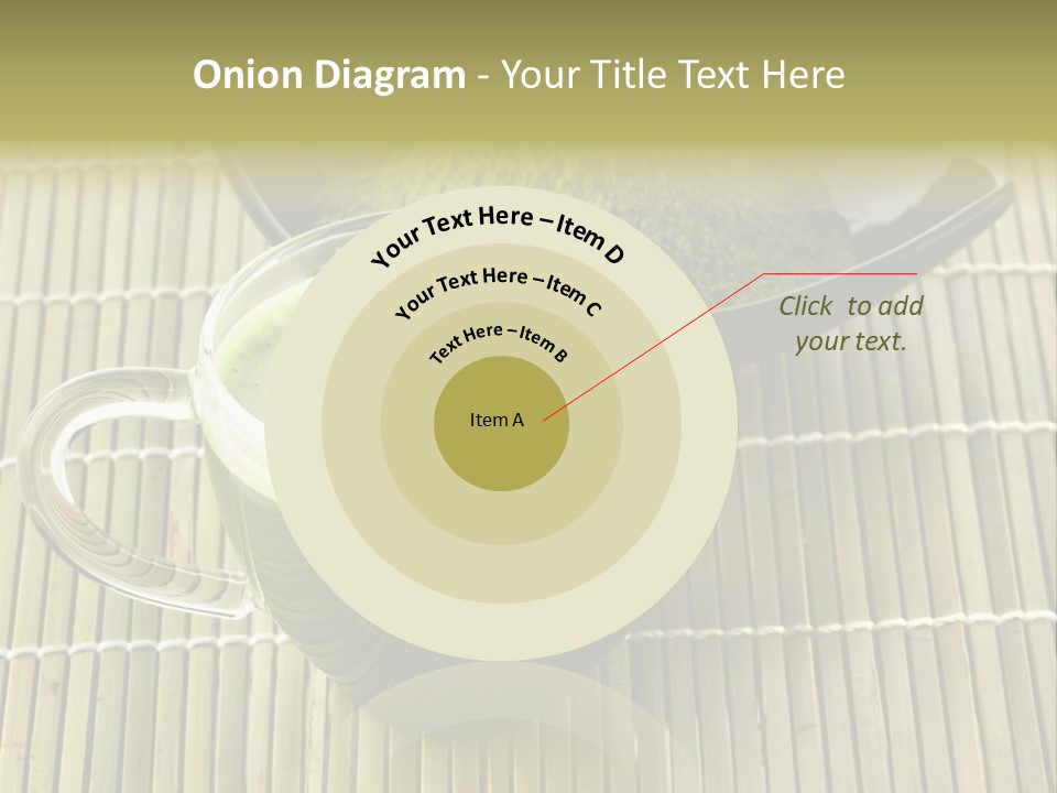 White Nutrition Powder PowerPoint Template