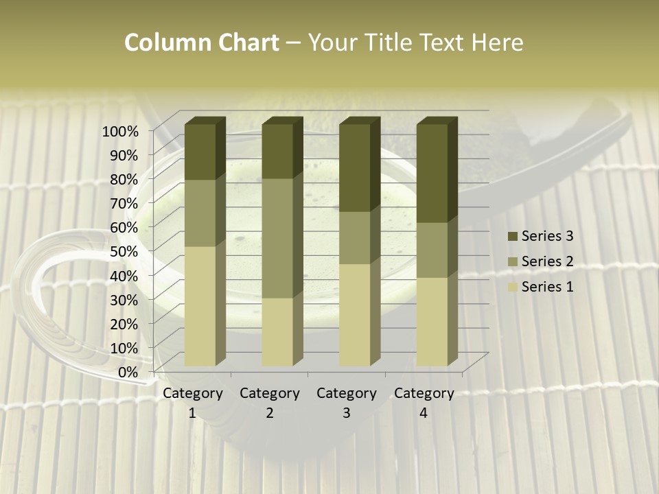 White Nutrition Powder PowerPoint Template